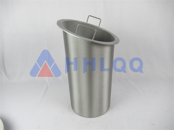 斜口燒結提籃濾芯直徑300高度600